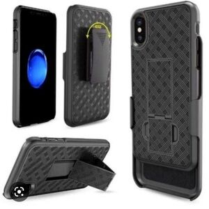 NEW - 🎉HP🎉CASE Combo Case Holster for iPhone X/XS & Swivel Belt Clip Holster